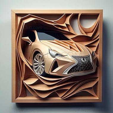 3D модель Lexus RC (STL)